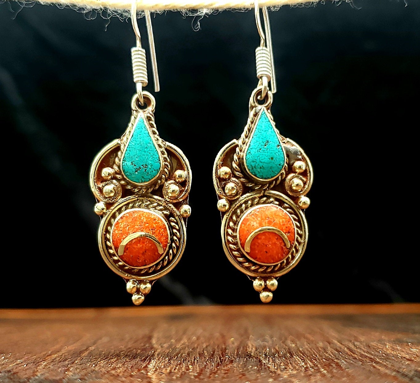 Himalayan Gemstone Earrings