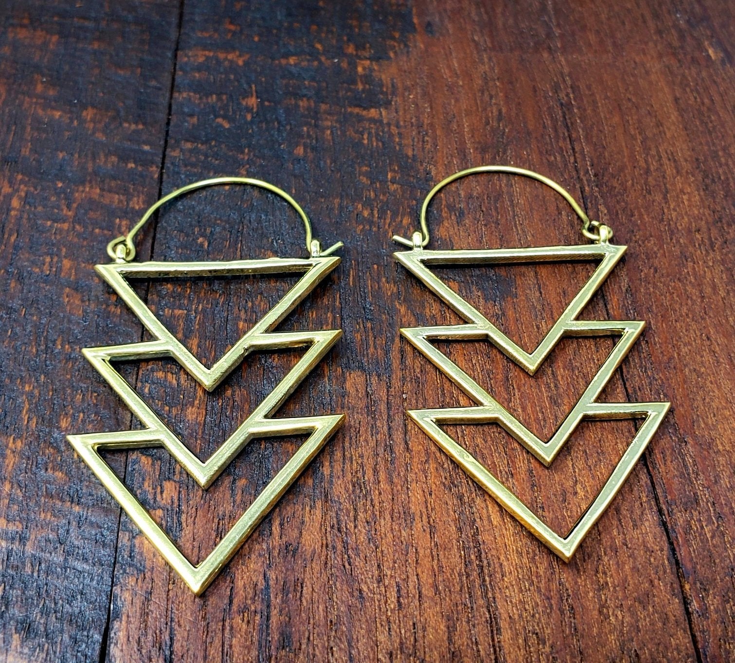 Triple Arrow Earrings