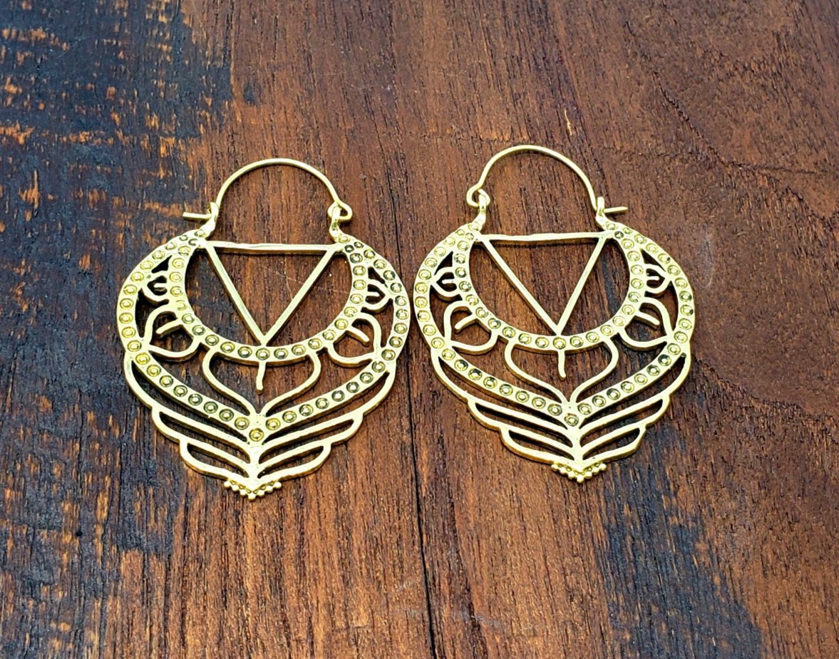 Sacred Mandala Earrings