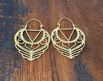 Sacred Mandala Earrings