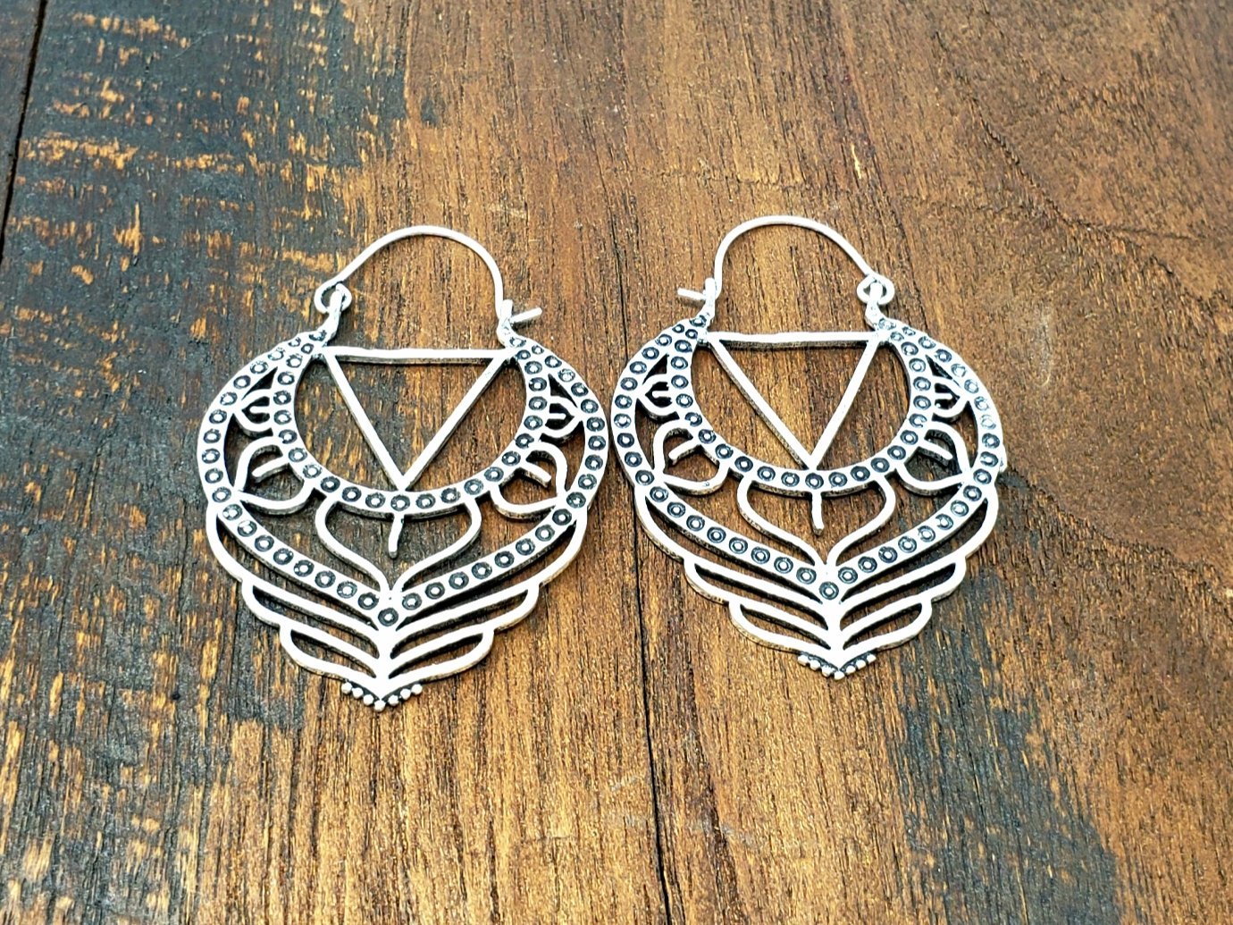 Sacred Mandala Earrings