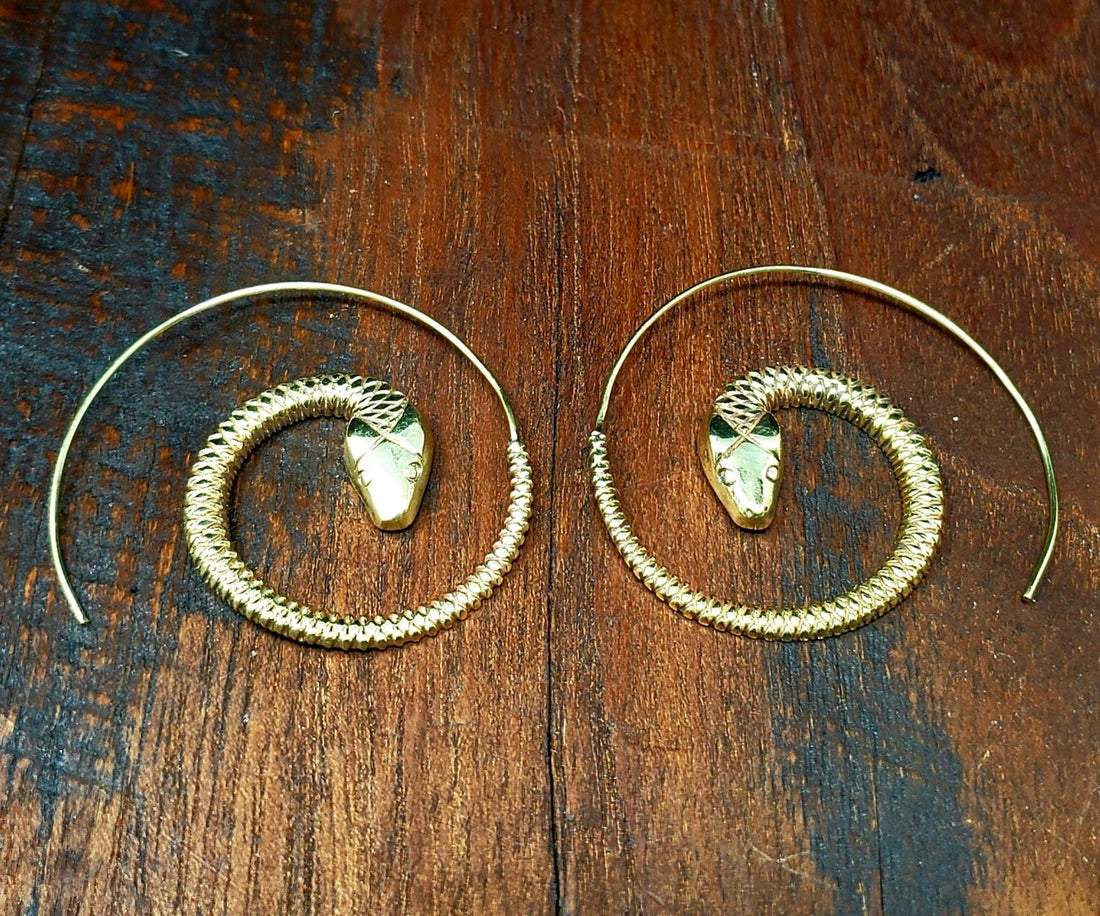 Snake Threader Earrings