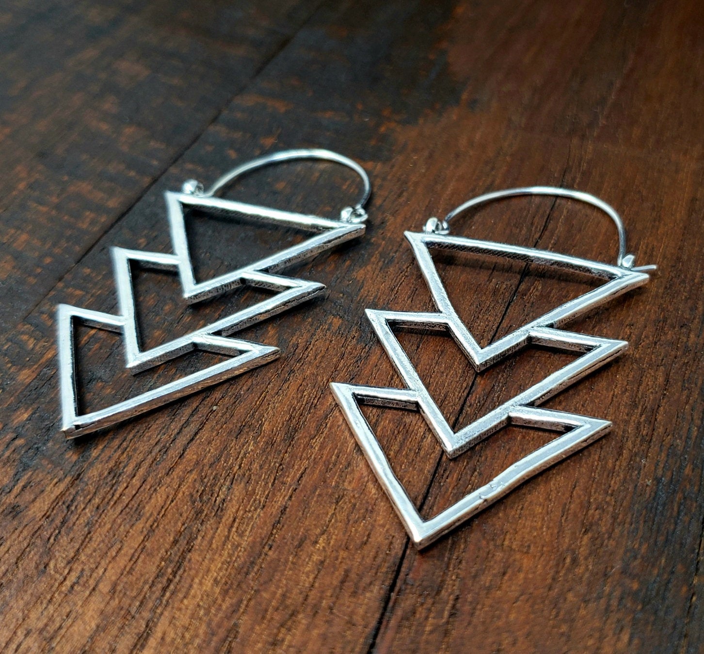 Triple Arrow Earrings