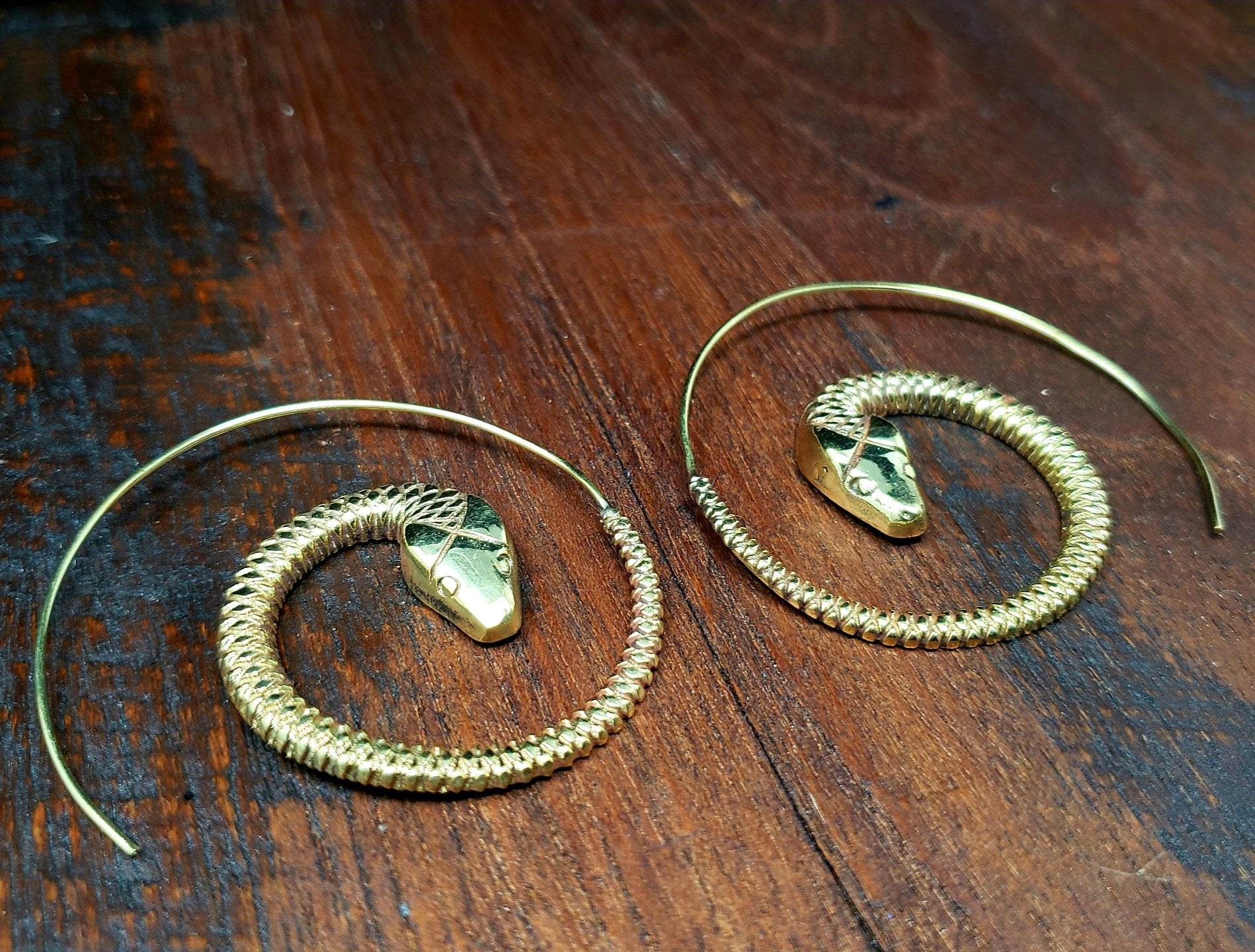 Snake Threader Earrings