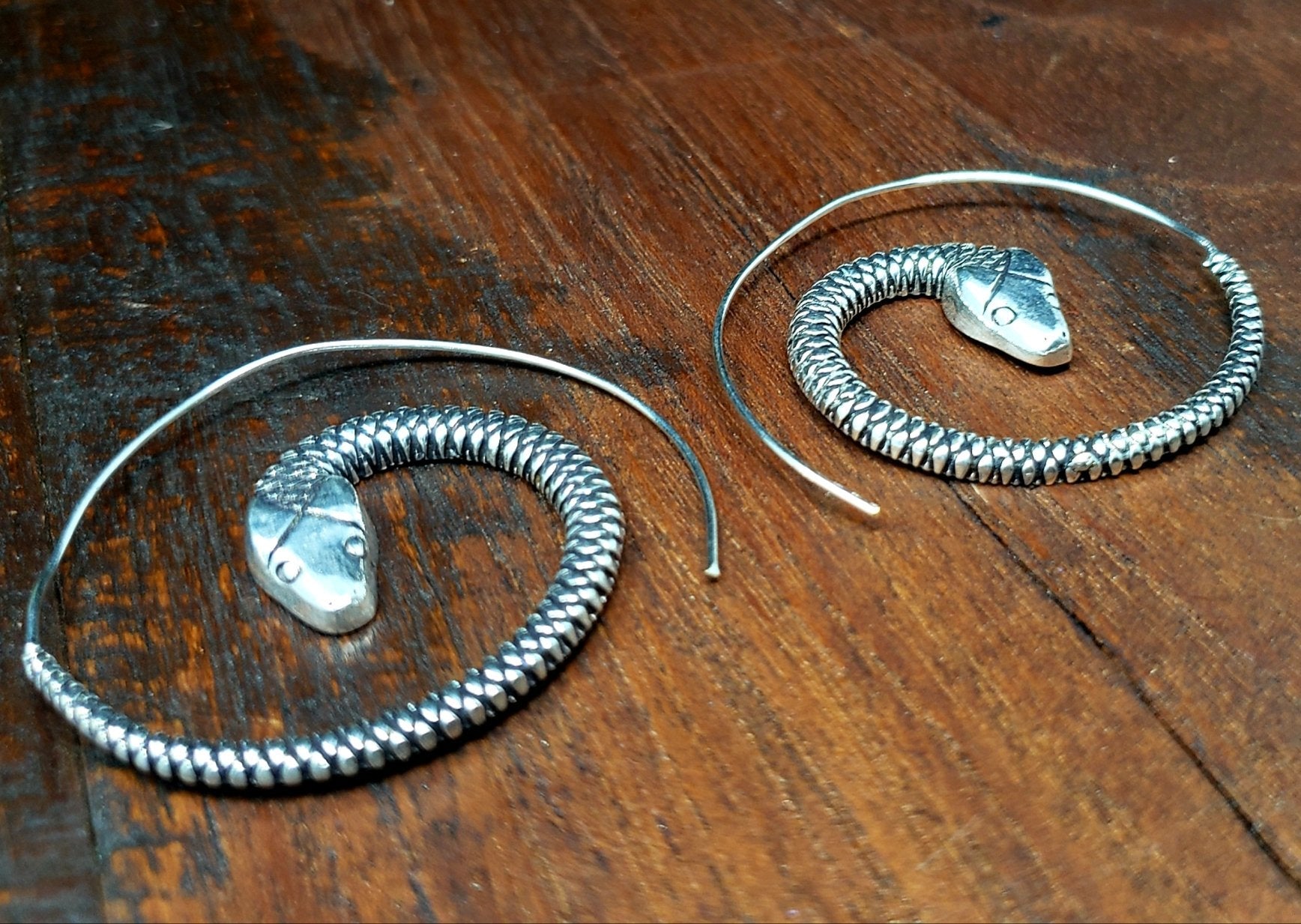 Snake Threader Earrings