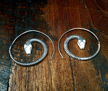 Snake Threader Earrings