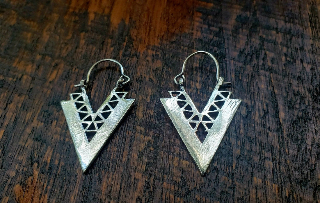 Arrowhead Geometric Earrings