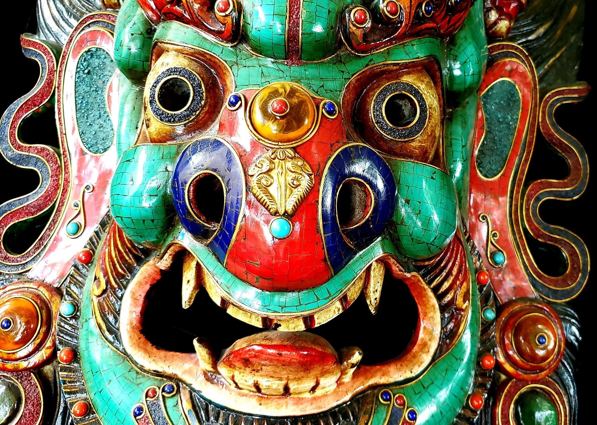 Bhairava Shiva Tibetan Mask