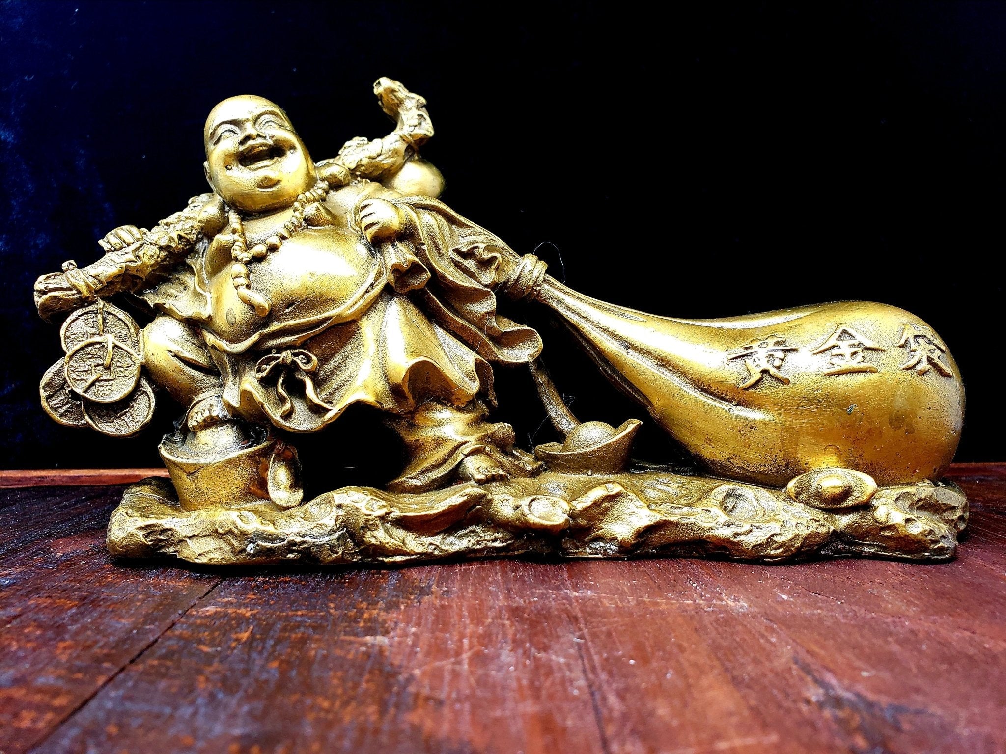 Budai Traveling Buddha Sculpture