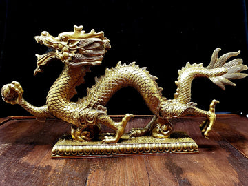 Chinese Dragon Statue