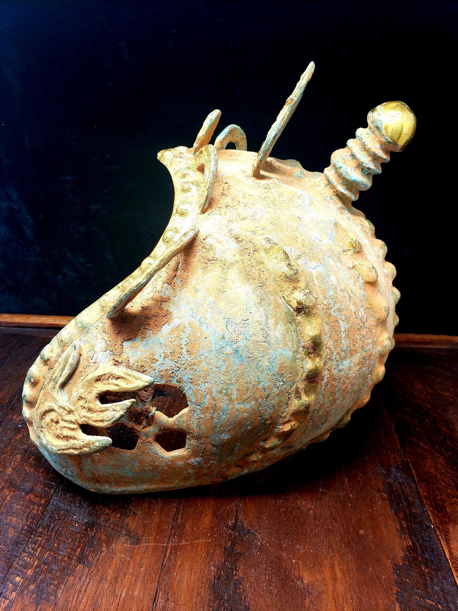 Classical Chinese Warrior Helmet