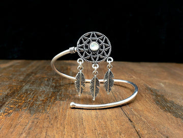 Dreamcatcher Bracelet with Moonstone