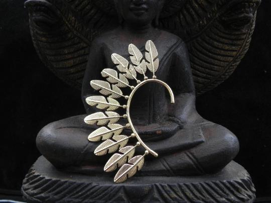 Eagle Wing Feather Ear Cuff