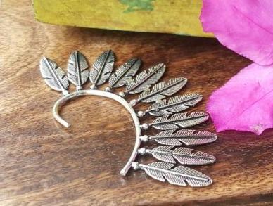 Eagle Wing Feather Ear Cuff