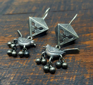 Silver Birdsong Earrings