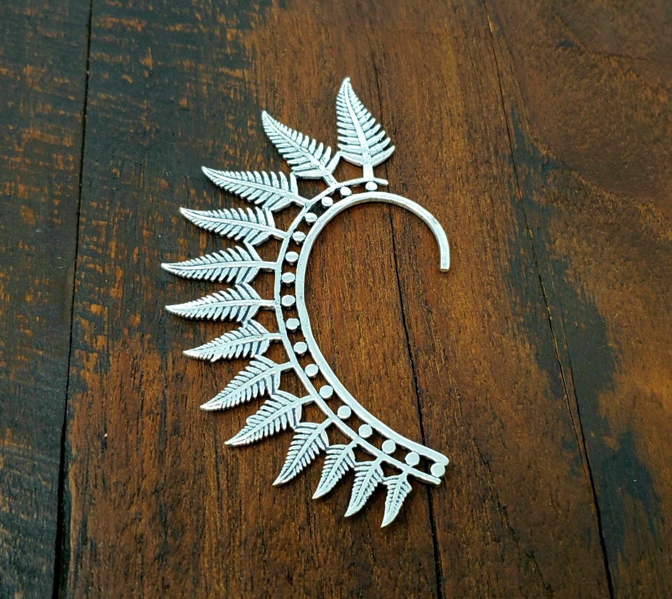 Forest Fern Ear Cuff