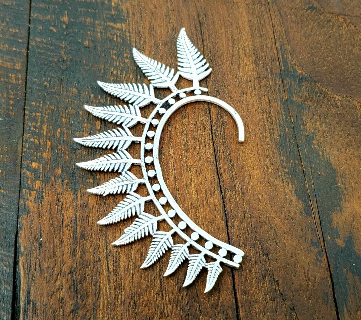 Forest Fern Ear Cuff