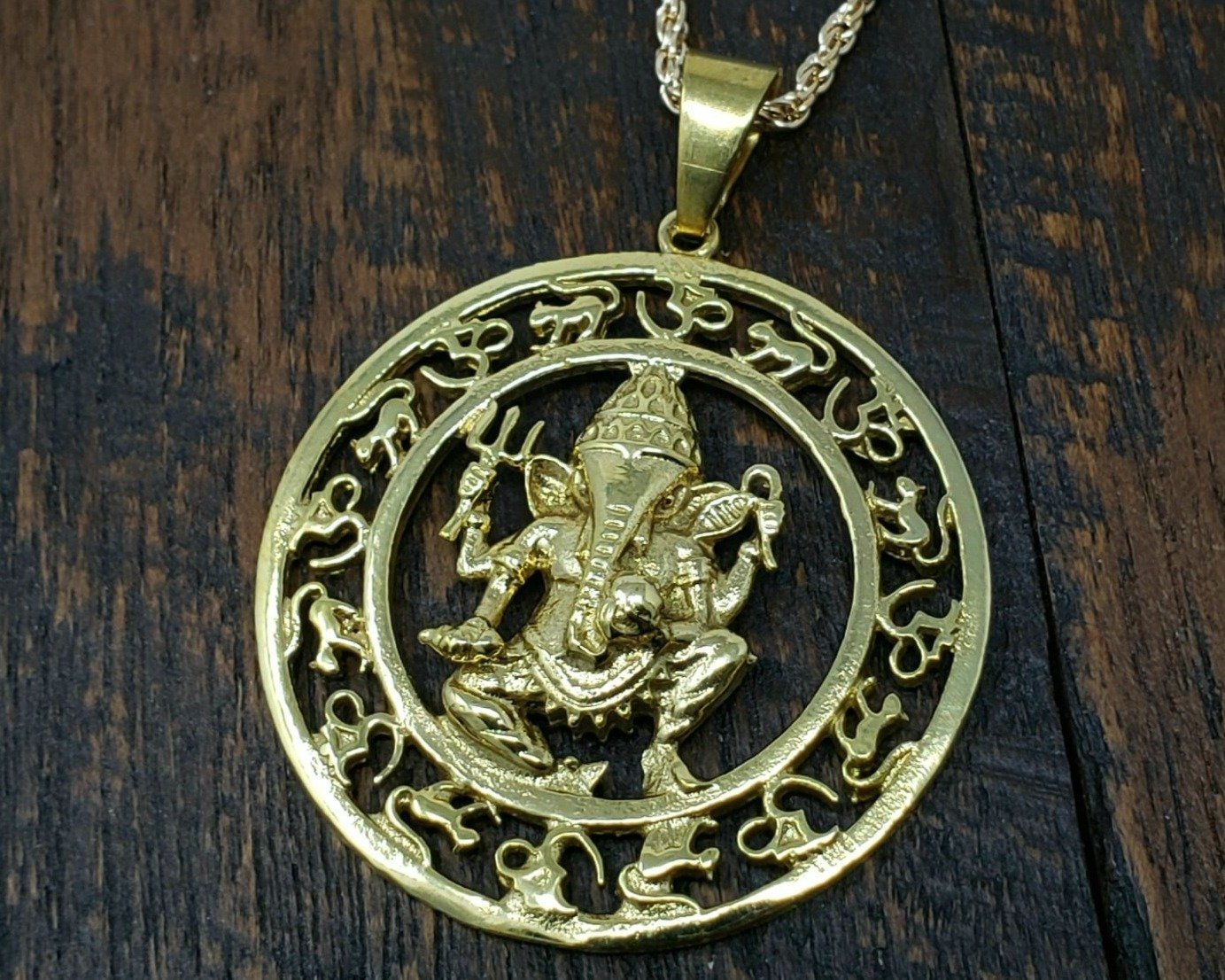 Ganesh Pendant Necklace