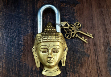 Gold Buddha Temple Lock