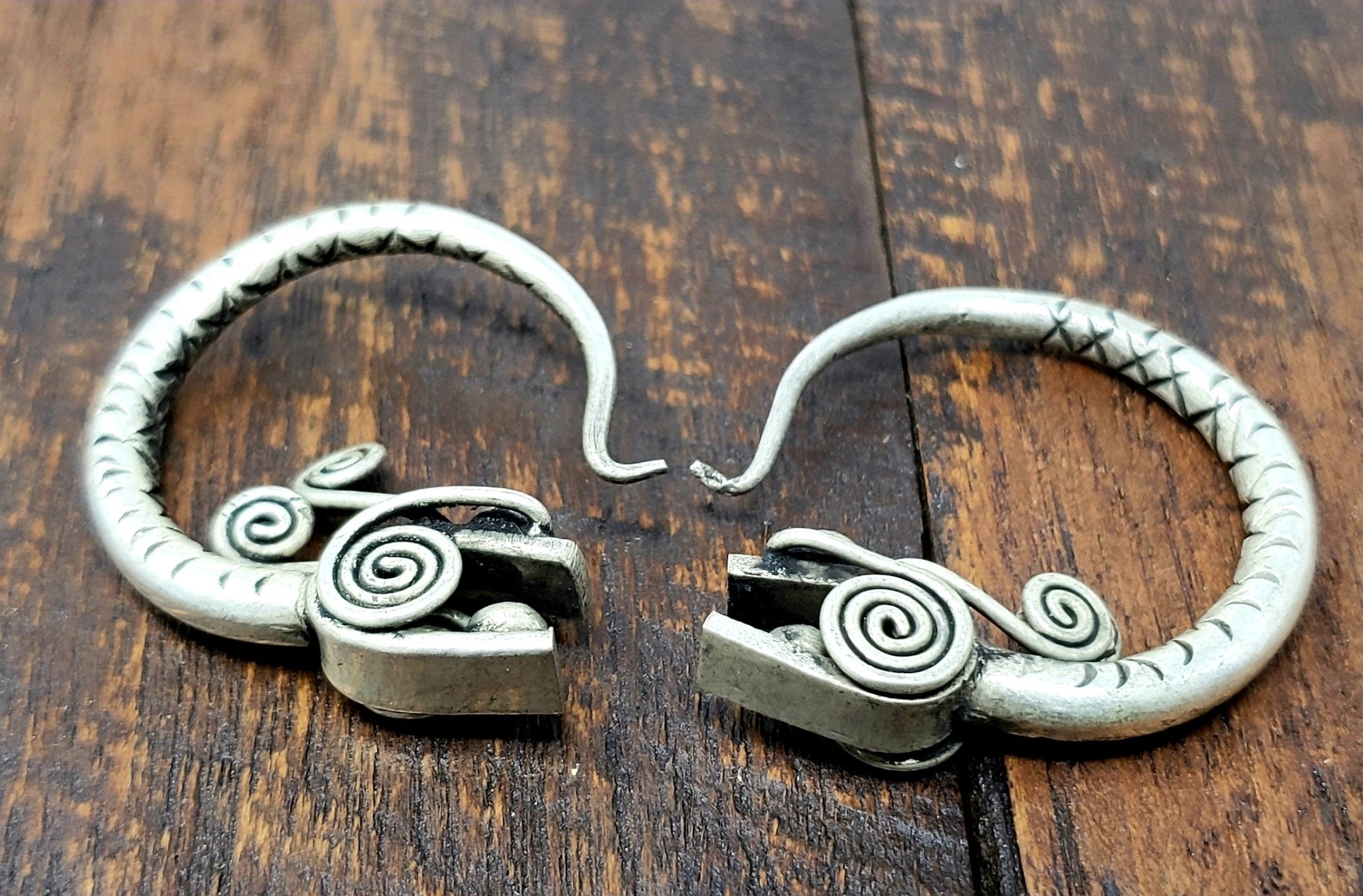 Hmong Dragon Earrings