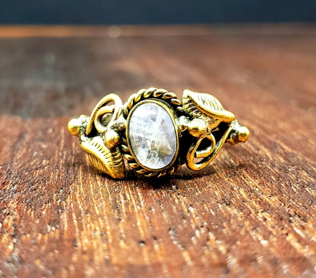 Kerala Moonstone Ring