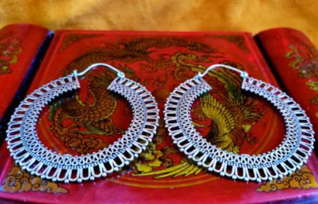 Large Statement Hoop Earrings