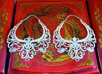 Large Unusual Statement Earrings