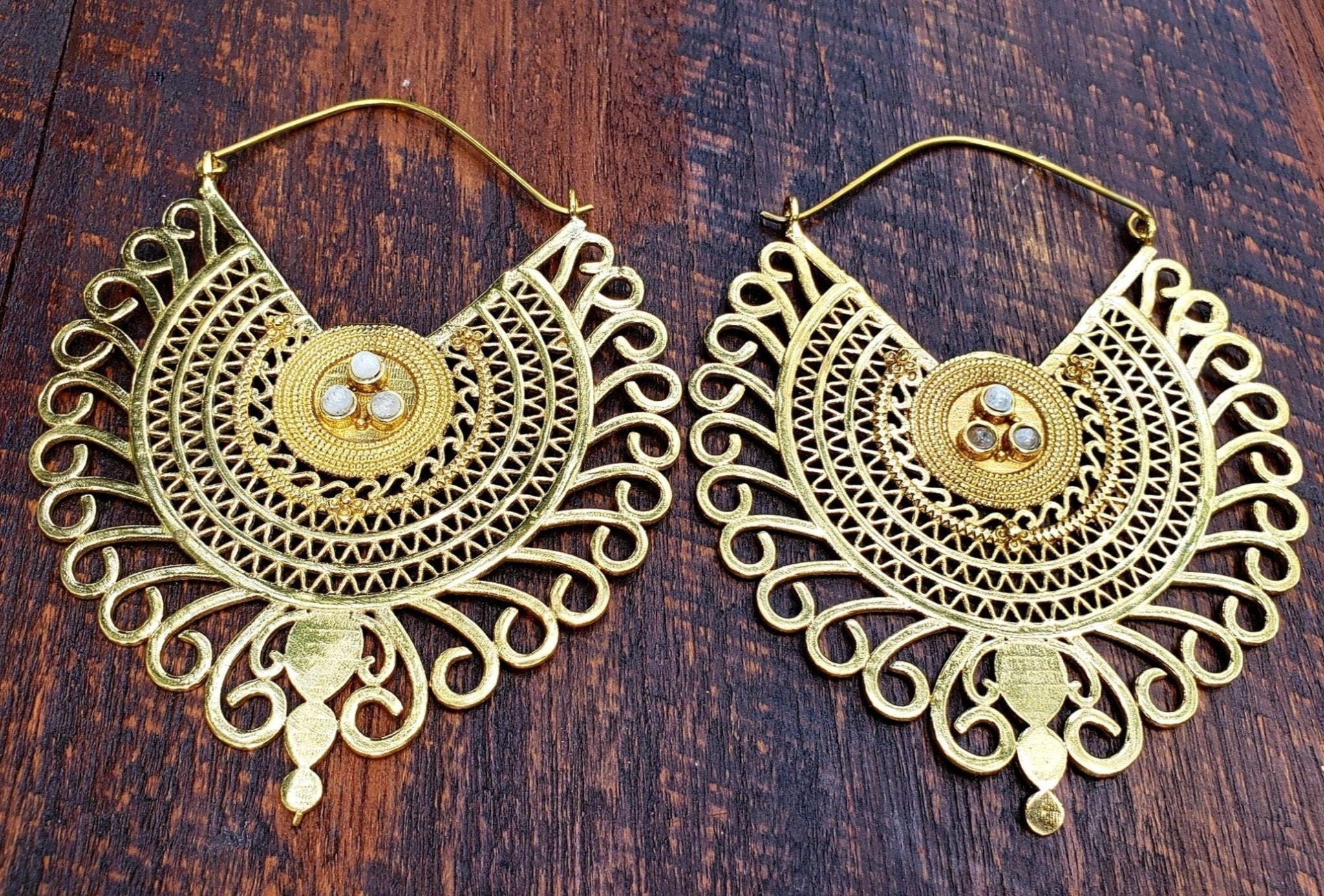 Moonstone Empress Earrings