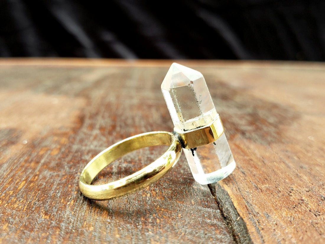 Quartz Crystal Ring
