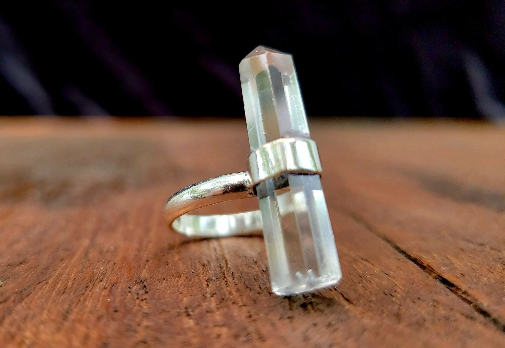 Quartz Crystal Ring