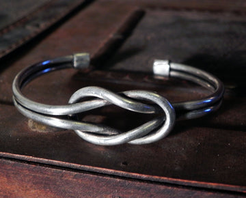 Simple Knot Hill Tribe Bangle Bracelet