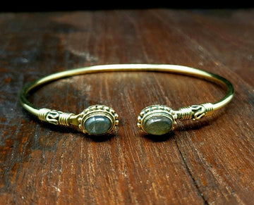 Simple Labradorite Bracelet