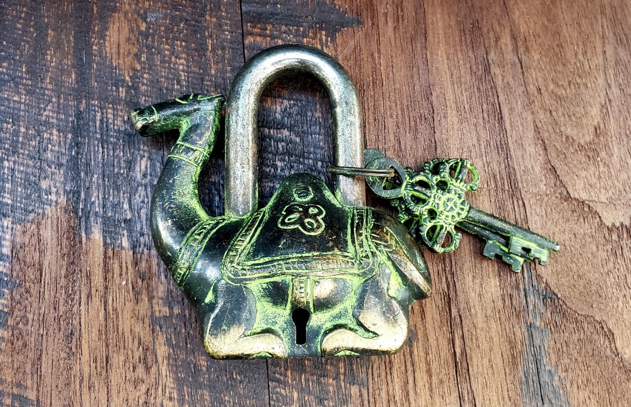 Tarnished Camel Temple Lock