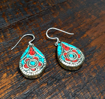 Tibetan Champa Earrings