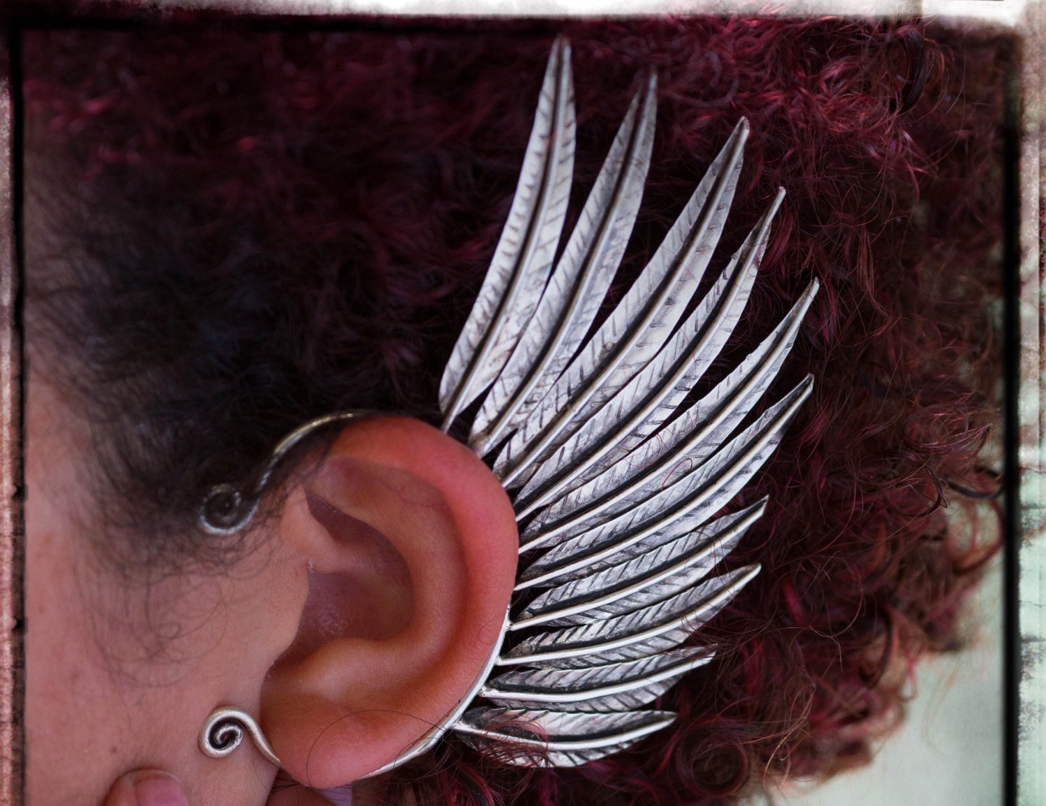 Feather Wing Ear Cuff