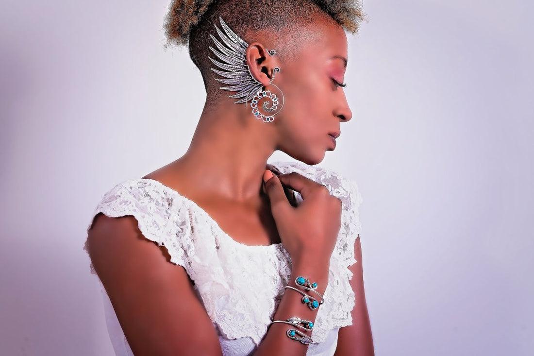 Feather Wing Ear Cuff